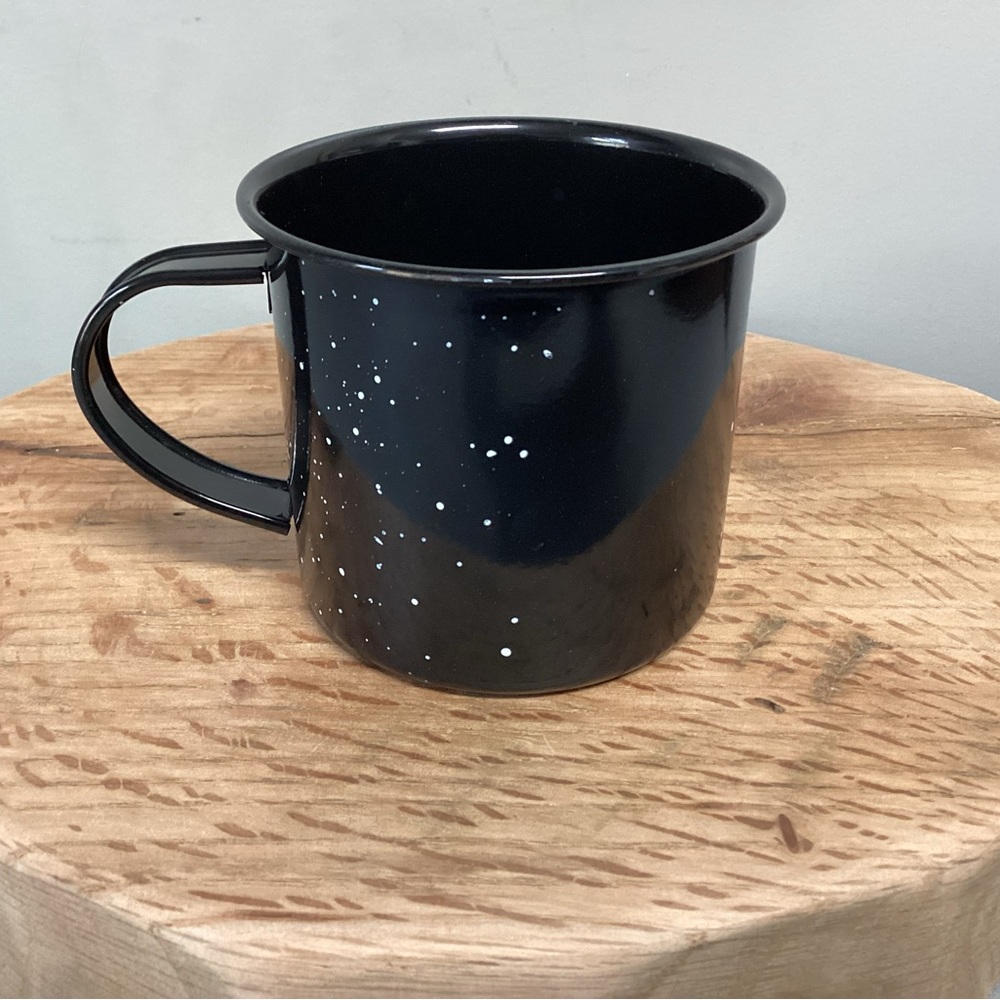 Chattanooga Themed Souvenir Black Tin / Metal Coffee Mug / Cup - Excellent - Picture 4 of 11